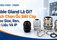 Cable Gland Là Gì? Cách Chọn Ốc Siết Cáp Theo Size, Ren, Vật Liệu Và IP