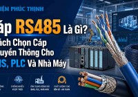 Cáp RS485 Là Gì? Cách Chọn Cáp Truyền Thông Cho BMS, PLC Và Nhà Máy