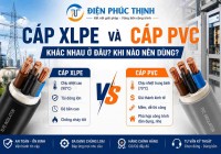 Cáp XLPE Và Cáp PVC Khác Nhau Ở Đâu? Khi Nào Nên Dùng?