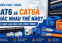 Cat6 Và Cat6A Khác Nhau Thế Nào? Nên Chọn Loại Nào Cho Công Trình?
