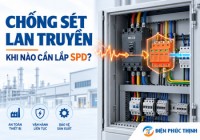 Khi Nào Cần Lắp Chống Sét Lan Truyền Cho Tủ Điện Nhà Máy?