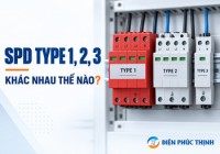 SPD Type 1, Type 2 và Type 3 khác nhau thế nào trong hệ thống điện?