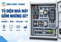 Tủ Điện Nhà Máy Gồm Những Thiết Bị Gì? Cấu Trúc Từ Nguồn Đến Tải