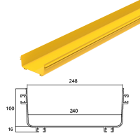Máng Cáp Quang CF240 Chống Cháy Đạt Chuẩn Quốc Tế Cho Hệ Thống Viễn Thông
