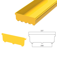 Nắp Chặn Máng Cáp Quang CF300 – Thiết Kế An Toàn, Đạt Chuẩn Quốc Tế