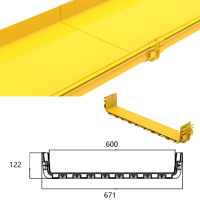 Khớp Nối Máng Cáp Quang CF600 – Kết Nối Chắc Chắn, Lắp Đặt Nhanh