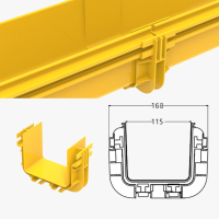Khớp Nối CF120 Cho Máng Cáp Quang – Kết Nối Thẳng Hiệu Quả Trong Hệ Thống IDC & ODF